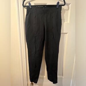 Lilly Pulitzer Black Ponte Travel Pants Stretch L